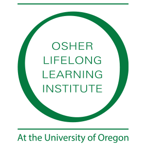 The current Osher Lifelong Learning Institute at the University of Oregon logo.