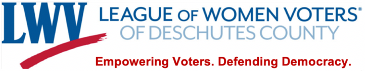 League of Women Voters of Deschutes County logo